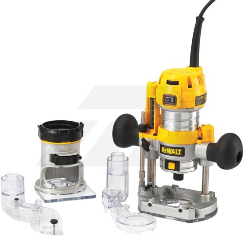 Dewalt D26204K Boven/Kantenfreesmachine (In Koffer)