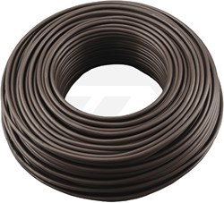 Donne VD Draad Zwart 1,5mm (100 Mtr.)