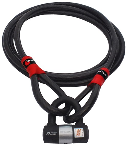 Double Lock Cable Lock Beast Kabel met Slot