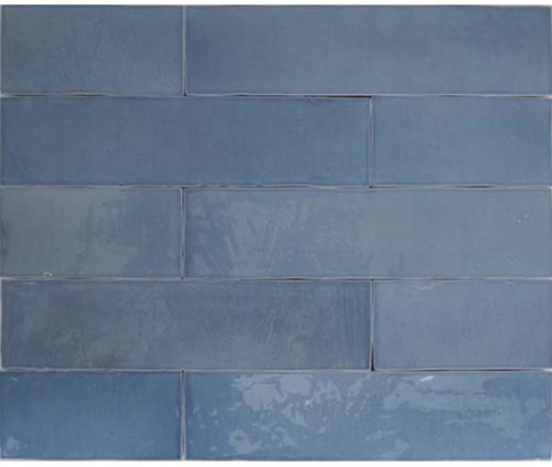 Douglas & Jones Atelier 6x25cm Tegel Bleu Lumiere Glans