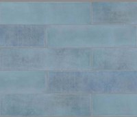 Douglas & Jones Atelier 6x25cm Tegel Bleu Lumiere Mat