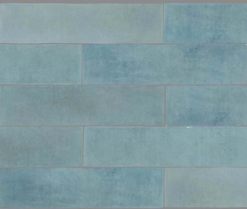 Douglas & Jones Atelier 6x25cm Tegel Turquoise Mat