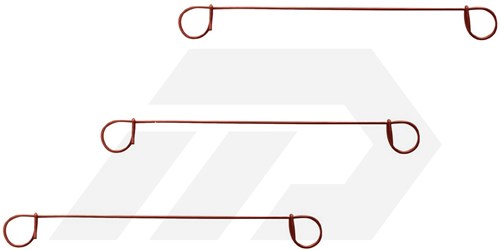 Drilbinder 1x160mm Verkoperd (1000 Stuks)