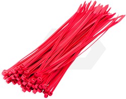 DX 85370-76 Bundelband 7,6x370 Rood Nylon (100 Stuks)