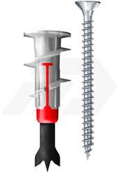 Fischer Duoblade Gipsplaatplug Met Schroef (6 Stuks)
