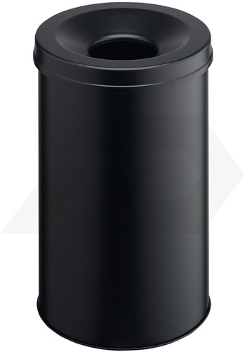 Durable Vlamdovende Afvalbak 30 Ltr. Zwart