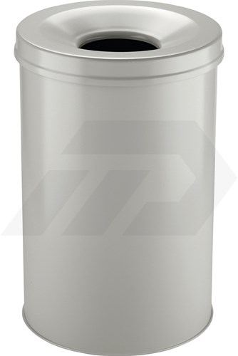 Durable Vlamdovende Afvalbak 30 Ltr. Grijs