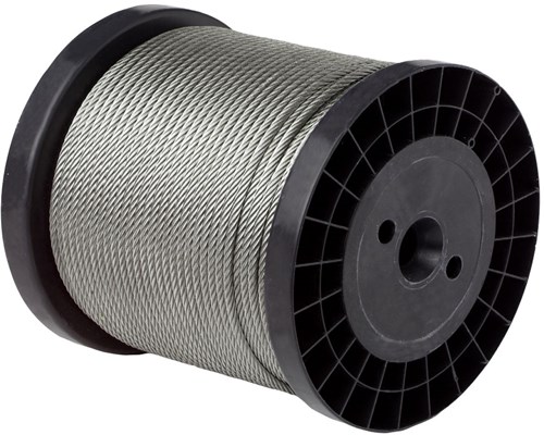 DX 671-1525PR50 Staalkabel 1,5-2,5mm PVC Ommanteld (50 Mtr)