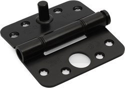 DX 6712.154 89x89mm Glijlagerscharnier Ronde Hoek Zwart SKG