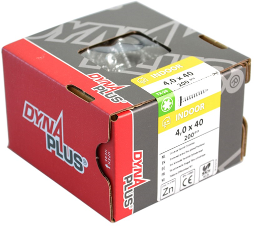 Dynaplus Spaanplaatschroeven 5.0x70/42mm AR-Coating Bolkop TX25 (200 Stuks)-2