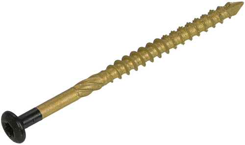 Dynaplus Gevelschroeven 4.5x80/42mm AR-Bronze Coating Met Zwarte Bolkop TX20 (200 stuks)