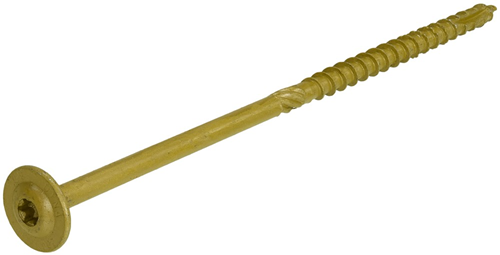 Dynaplus Tellerkopschroeven 8.0x350/100mm AR-Bronze Coating TX40 (50 stuks)