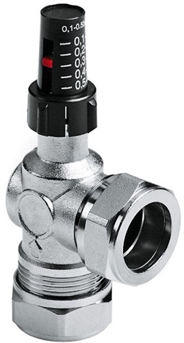 Bonfix Drukverschilregelaar 22x22mm