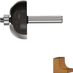 Rotec Holprofielfrees 22,2mm R19 12mm Gold-Line