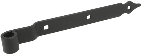 GB Heng Voor Vlakwerk 1200x45mm Rustica Zwart Gecoat