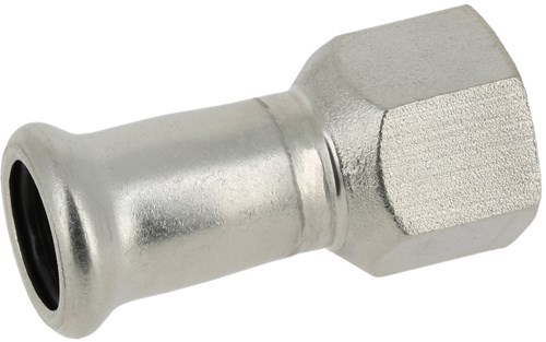 Bonfix Perskoppeling RVS 316L Schroefbus Rp1/2"x22mm