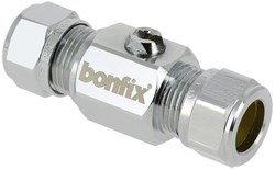 Bonfix Kogelstopkraan Schroevendraaier bediening 15x10mm