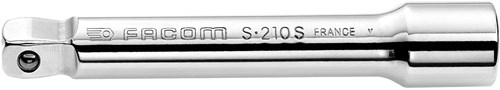 Facom S.210S Verlengstuk 1/2" 130mm Onder Hoek