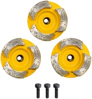 Eibenstock Diamantslijpschijvenset Ø44mm Deklvloer/Anhydriet (3 Stuks)