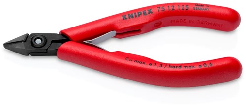 KNIPEX 7512-125mm Elektronica-zijkniptang