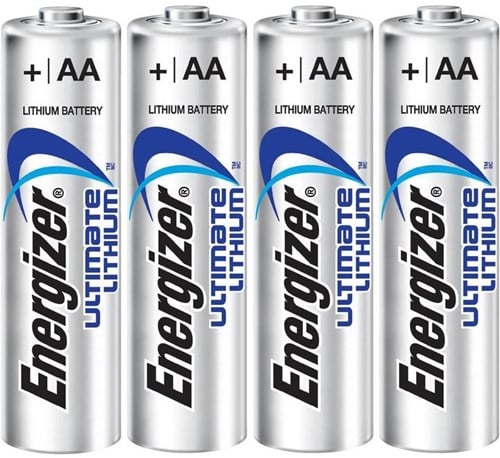 Energizer Lithium AA Batterij FR06 (4 st.)