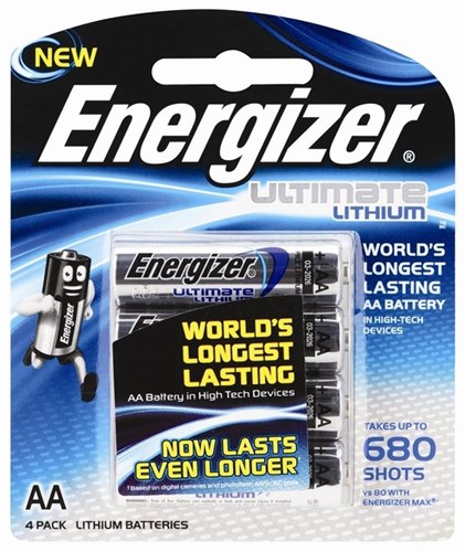 Energizer Lithium AA Batterij FR06 (4 st.)-2