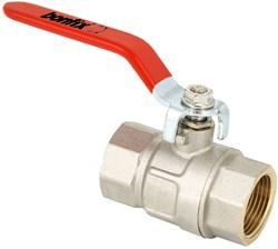 Bonfix Kogelkraan Rode hendel bediening 3"x3" PN40 / PN30