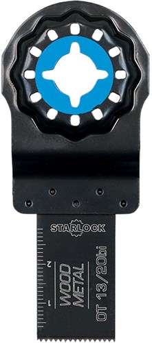 Rotec OT 13/20bi, BIM invalzaagblad Hout/Metaal, Starlock (5 Stuks)