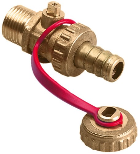 Bonfix Kogel vul- en aftapkraan 1/2"