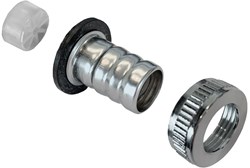 Bonfix Slangwartel met straalverdeler 1/2"x3/4"