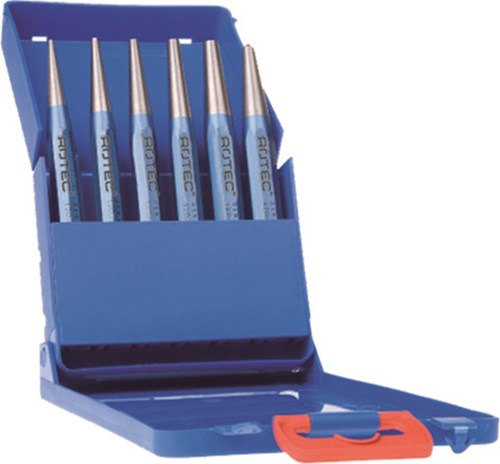 Rotec Doorslagenset 6-Delig Kunststof Cassette