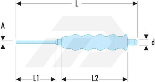 Facom 249.G4 Beklede Doorslag 4mm-3