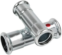 Bonfix Perskoppeling Staal Passeerkruisstuk 28x18x28x18mm