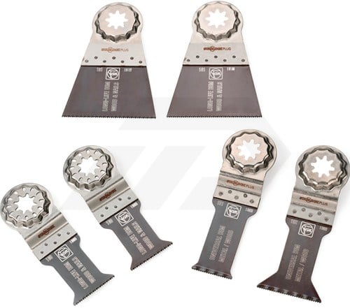 Fein Starlock Best of E-Cut Wood & Metal Zaagbladen 6-Delig (In Koffer)