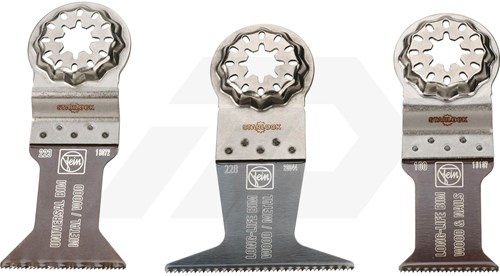 Fein Combo E-Cut Wood & Metal Zaagbladenset 3-Delig