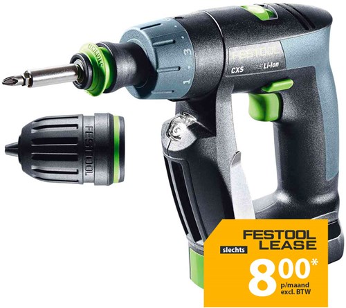 Festool CXS 2,6-Plus Accu-Schroefboormachine