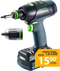 Festool T 18+3 C3,1-Plus Accu-Schroefboormachine