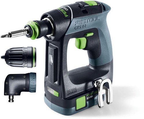 Festool CXS 12 2,5-Set 12V Boormachine (2x2,5 Ah in Systainer)-2