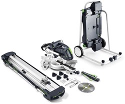 Festool KS 60 E-UG-SET/XL Afkortzaag + Onderstel + Aanslagen