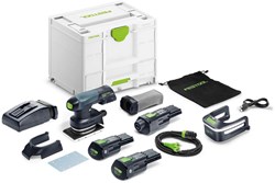 Festool RTSC 400 3,0 I-Set Accu Vlakschuurmachine (2x3,0 Ah, In Systainer)