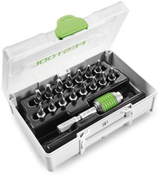 Festool SYS3XXS CE-PZ BHS 60 Bitset Microsystainer