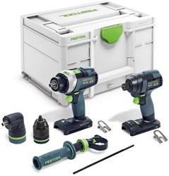 Festool TID 18 Basic-Set TPC 18/4 Accu-Slagschroevendraaier/accu-Klopboormachine (In Systainer)
