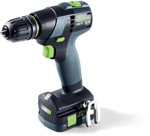 Festool TXS 12 2,5-Plus 12V Boormachine (2x2,5 Ah in Systainer)-2