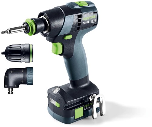 Festool TXS 12 2,5-Set 12V Boormachine (2x2,5 Ah in Systainer)-2