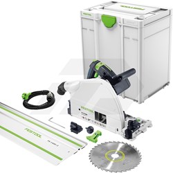 Festool TS 75 EBQ-Plus-FS Invalzaagmachine Met Geleiderail (In Systainer)