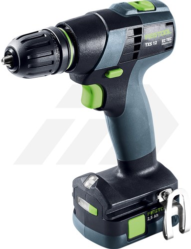Festool TXS 12 2,5-Plus 12V Boormachine (2x2,5 Ah in Systainer)-2