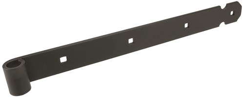 GB Heng 1200x40mm Voor Pen Ø16 Zwart Gecoat