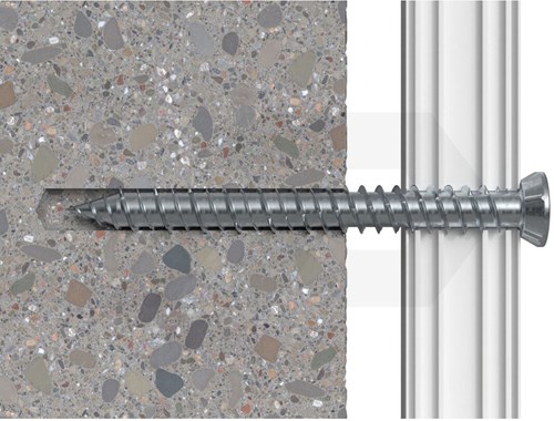 Fischer FFS 7,5x252mm Kozijnschroef Met Platte Kop TX30-2