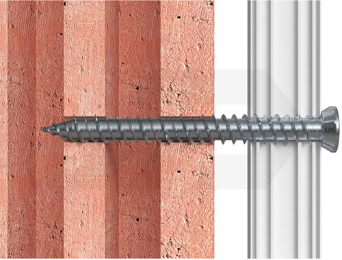 Fischer FFS 7,5x132mm Kozijnschroef Met Platte Kop TX30-3