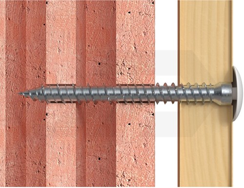Fischer FFSZ 7,5x252mm Kozijnschroef Met Cilinderkop TX30-2